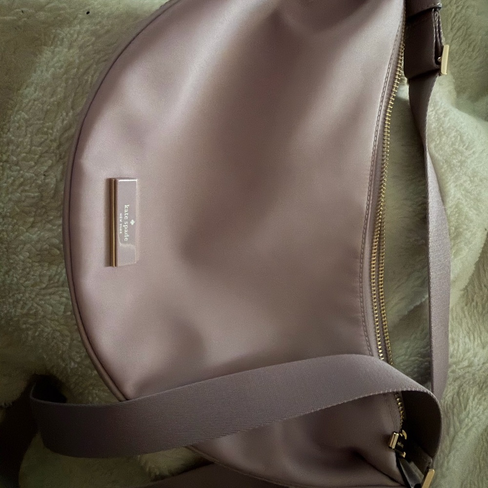Kate Spade Lavender Carter Nylon Crossbody Bag